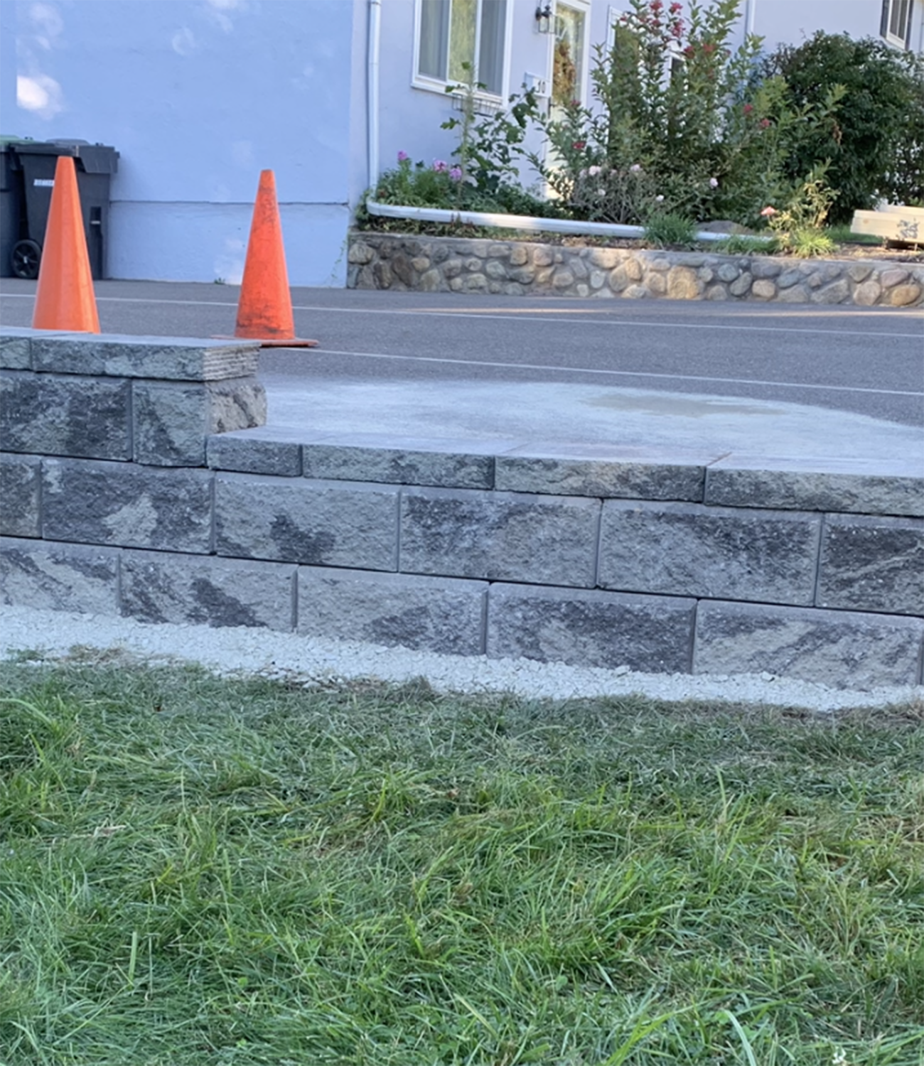 Stone wall & Driveway repair